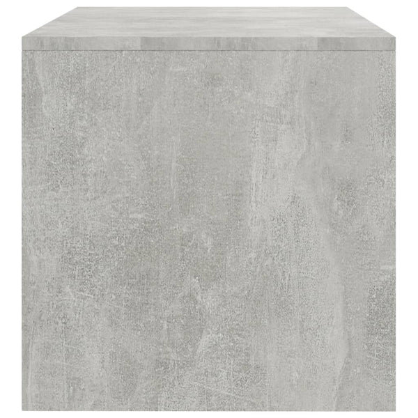 Betongraues TV-Board Elizian 100x40x40cm (Holz)