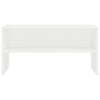 Weißer TV-Unterschrank Winfried 80x40x40cm (Spanplatte)