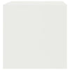 Weißer TV-Unterschrank Winfried 80x40x40cm (Spanplatte)