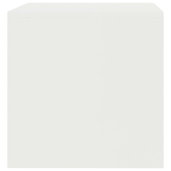Weißer TV-Unterschrank Winfried 80x40x40cm (Spanplatte)