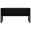 Schwarzer TV-Schrank Winfried 80x40x40cm (Holz)