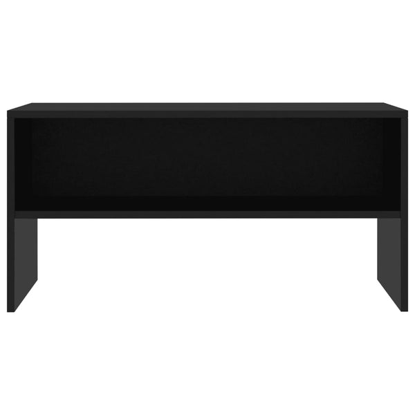 Schwarzer TV-Schrank Winfried 80x40x40cm (Holz)