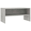 Betoninharmaa tv-taso Winfried 80x40x40cm (lastulevy)