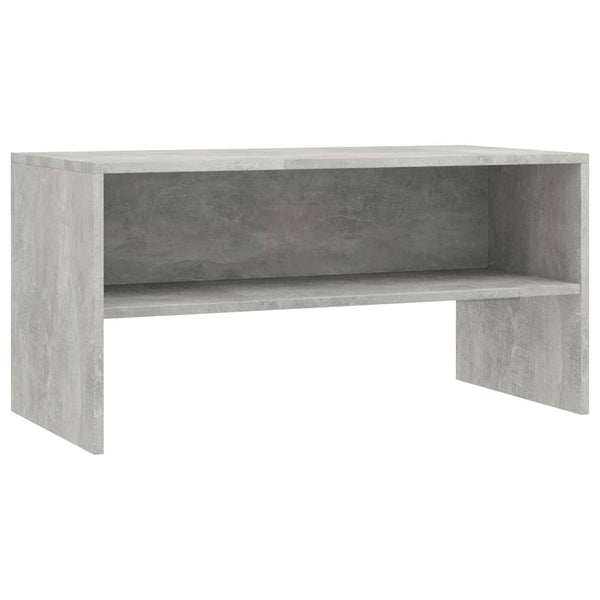 Betoninharmaa tv-taso Winfried 80x40x40cm (lastulevy)