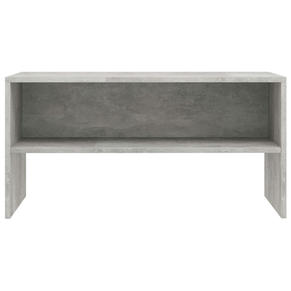 Betoninharmaa tv-taso Winfried 80x40x40cm (lastulevy)