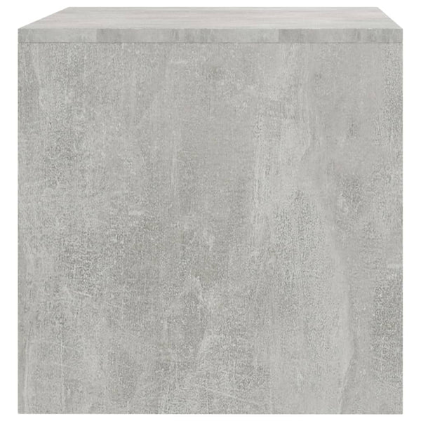 Betoninharmaa tv-taso Winfried 80x40x40cm (lastulevy)