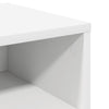 Weißer Nachttisch Cismaru 40x30x30cm (Holz)