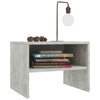 Betongraue Nachttische Cismaru 40x30x30cm (2 St. Holz)