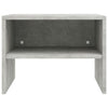 Betongraue Nachttische Cismaru 40x30x30cm (2 St. Holz)
