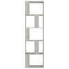 Betongraues Bücherregal/Raumteiler Filadelfia 45x24x159cm (Holz)