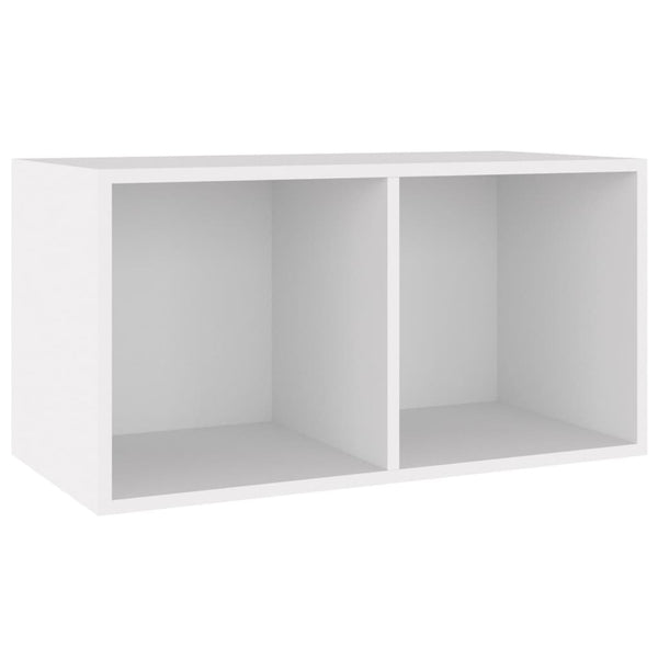 Milii puinen säilytyslaatikko vinyylilevyille 71x34x36cm (valkoinen)
