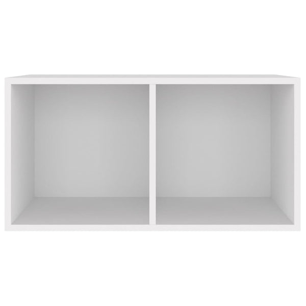 Milii puinen säilytyslaatikko vinyylilevyille 71x34x36cm (valkoinen)