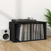 Braune Vinyl-Aufbewahrungsbox Milii 71x34x36cm (Holz)
