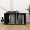 Braune Vinyl-Aufbewahrungsbox Milii 71x34x36cm (Holz)