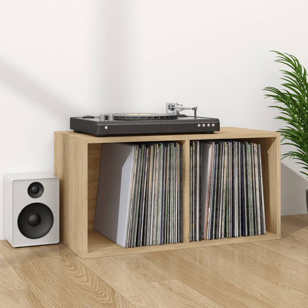 Vinyl-Aufbewahrungsbox Eiche Milii 71x34x36cm (Holz)
