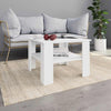 Weißer Couchtisch Ferdinando 60x60x42cm (Holz)