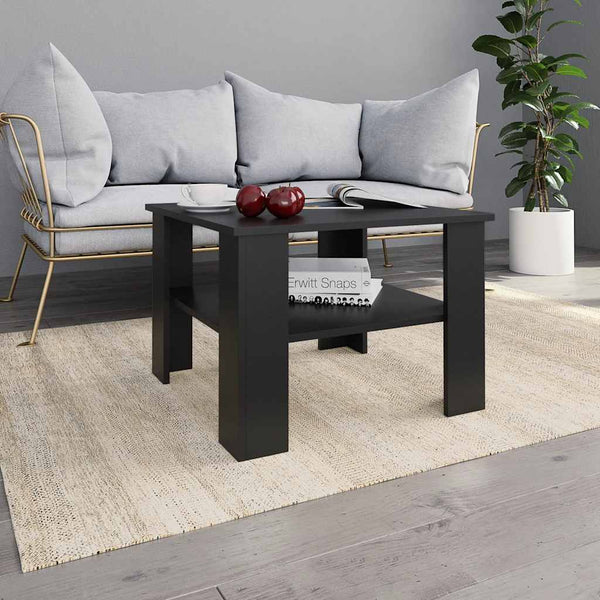 Couchtisch Ferdinando 60x60x42cm schwarz (Holz)