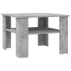 Betongrauer Couchtisch Ferdinando 60x60x42cm (Holz)
