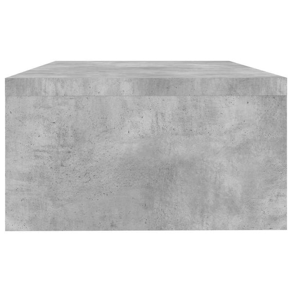 Bildschirmständer Reisad 42x24x13cm, Betongrau (Holz)