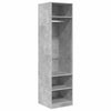 Kleiderschrank Onal betongrau 50x50x200cm (Holz)