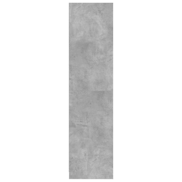 Kleiderschrank Onal betongrau 50x50x200cm (Holz)