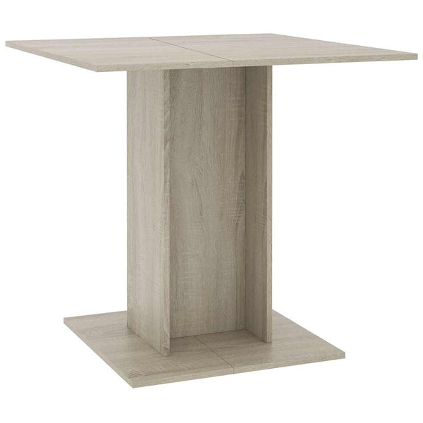 Sonoma Eiche Esstisch Niculaiu 80x80x75cm (Spanplatte)