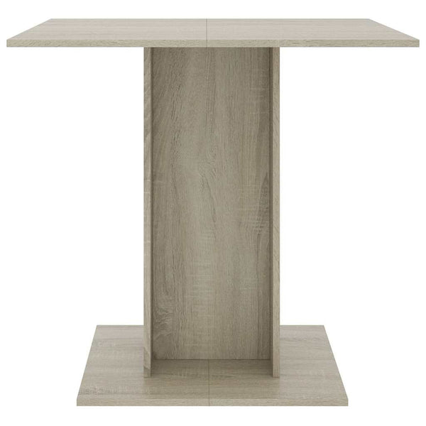 Sonoma Eiche Esstisch Niculaiu 80x80x75cm (Spanplatte)