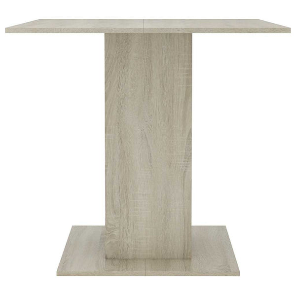 Sonoma Eiche Esstisch Niculaiu 80x80x75cm (Spanplatte)