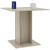 Sonoma Eiche Esstisch Niculaiu 80x80x75cm (Spanplatte)