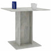 Betongrauer Esstisch Niculaiu 80x80x75cm (Holz)
