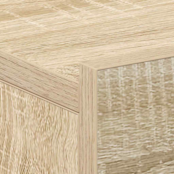 Nachttisch schwebend Sonoma Eiche Saif 40x30x15cm (Holz)