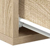 Nachttisch schwebend Sonoma Eiche Saif 40x30x15cm (Holz)
