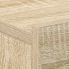 Sonoma Eiche schwebende Nachttische Saif 40x30x15cm (2 Stück, Holz)