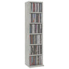 CD-Regal Valyana in Betonoptik 21x20x88cm (Holz)