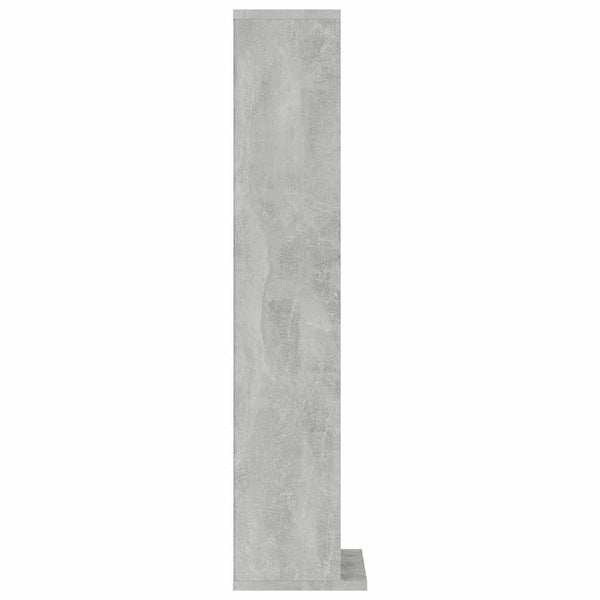 CD-Regal Valyana in Betonoptik 21x20x88cm (Holz)