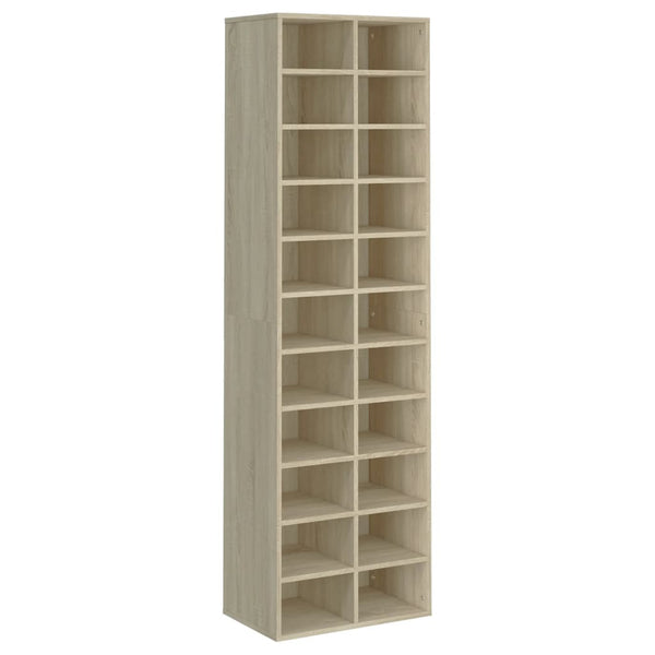 Sonoma Eiche Schuhschrank Delfina 54x34x183cm (Spanplatte)