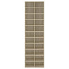 Sonoma Eiche Schuhschrank Delfina 54x34x183cm (Spanplatte)
