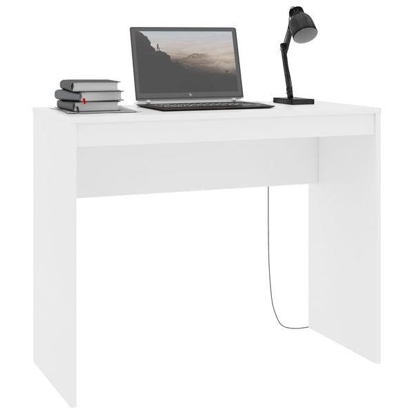Weißer Schreibtisch Nelli 90x40x72cm (Holz)