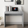 Schreibtisch Nelli, Betonoptik Grau, 90x40x72cm (Holz)