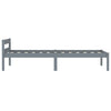 Bettgestell Mazare grau 90x200cm (Kiefer)