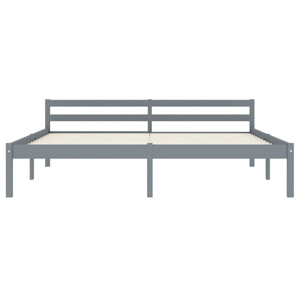 Grauer Bettrahmen Mazare 180x200cm (Kiefer)