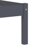 Grauer Bettrahmen Mazare 180x200cm (Kiefer)