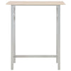 Bar-Set Alesie, 3-teilig (Holz und Stahl)