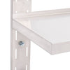 Edelstahl geschichtetes schwimmendes Wandregal Crum 100x30cm