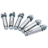 Edelstahl geschichtetes schwimmendes Wandregal Crum 100x30cm