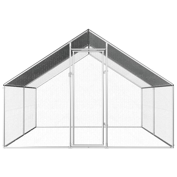 Verzinkter Außenhühnerstall Katela 2,75x4x1,92 m