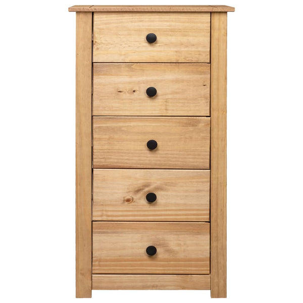 Beistellschrank Ivonne 46x40x89cm (Kiefer, Panama-Serie)