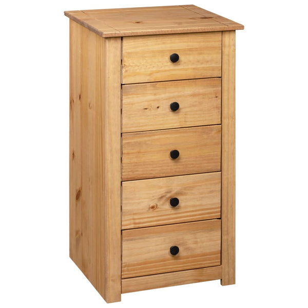 Beistellschrank Ivonne 46x40x89cm (Kiefer, Panama-Serie)