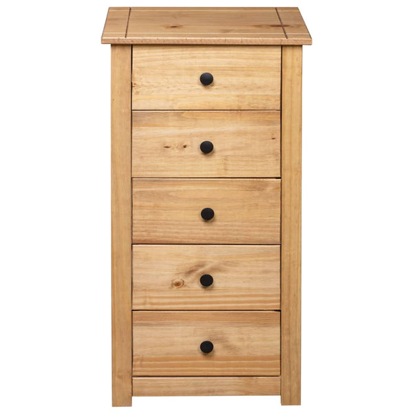 Beistellschrank Ivonne 46x40x89cm (Kiefer, Panama-Serie)