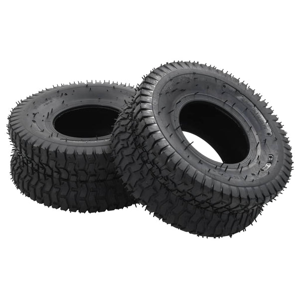 Schubkarrenreifen Angelino 15x6.00-6 (2 Stück 4PR Gummi)